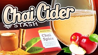 Chai Spiced Hard Cider  How to make Hard Cider at Home [upl. by Nirual]