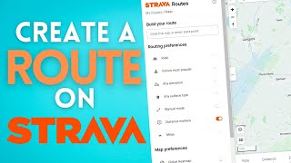 How to create a route in Strava [upl. by Elakram]