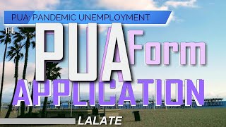 PUA Application Form PUA Unemployment  How Do I Apply for Unemployment Benefits in My State [upl. by Ahseyd760]