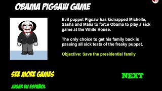 Obama vs Pigsaw Walkthrough [upl. by Shiekh]