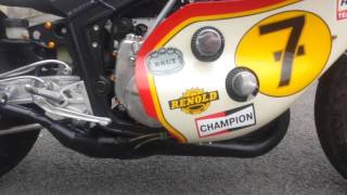 suzuki rg500 Barry sheene tribut bike [upl. by Standush]