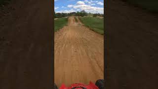 Riding the mx track at haspin acres [upl. by Einnoc74]