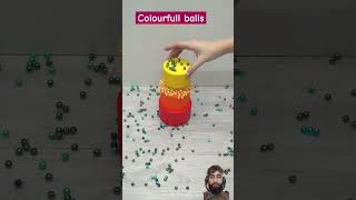 Colourful Balls satisfying marblerun toys relaxing [upl. by Adnowal]