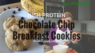 High Protein Chocolate Chip Breakfast Cookie [upl. by Enna]