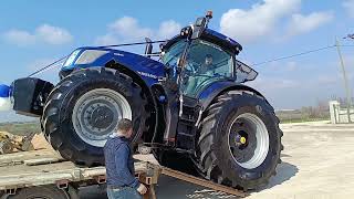 2024 T7315HD BLUEPOWER TESLİMATI newhollandtractor newholland tractor bluepower [upl. by Secilu]