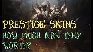 Prestige Skin Controversy  How Much Are They REALLY Worth [upl. by Ylehsa249]