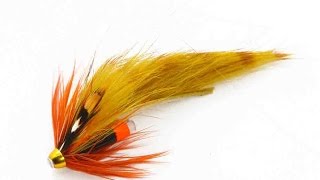 Salmon fly tying lesson step by step how to tie the  Beiss fly [upl. by Ahtram]