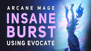 Arcane PvE Burst Guide Using Evocate in BFA 801 [upl. by Medin]