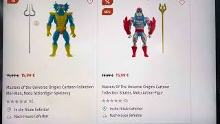 Masters of the Universe Origins Cartoon Collection MerMan und Stratos bei Müller für 1599 📦🤩👀 [upl. by Eniak]