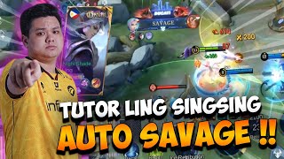 SATSET PAKE LING LANGSUNG SAVAGE [upl. by Negaet985]