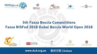 GREECE Vs JAPAN BC3 PAIR FINAL 5th Fazza International Boccia Competitions 2018 [upl. by Tull]