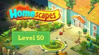 Homescapes Level 50  How to complete Level 50 on Homescapes [upl. by Beka]