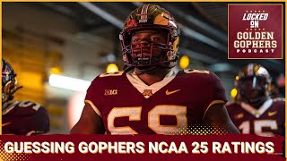 Guessing the Minnesota Gophers Ratings in NCAA 25 Video Game  How to Propel the Program in 24 [upl. by Ruberta680]