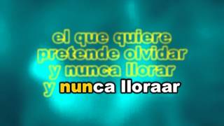 Jose Jose  Amar y Querer Karaokes Letras Lyrics  wwwLetrasKaraokecom [upl. by Leandro]