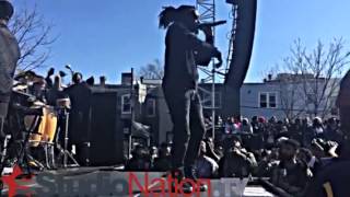 Wale quotConcert About Nothingquot live H st Washington DC [upl. by Alyag]