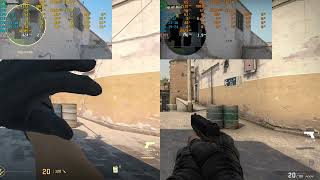 CS GO vs CS2  Quick Performance comparsion i7 13700K [upl. by Nannahs318]