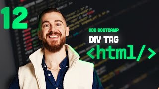 Hur du använder Divtaggen i HTML  Kod Bootcamp Del 12 på svenska [upl. by Li]