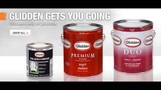 Home Depot Glidden Paint [upl. by Elianore]