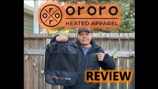 Ororo Heated Jacket Review [upl. by Quintana]