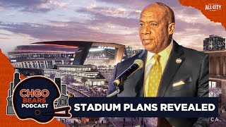 Kevin Warren amp Chicago Bears Announce NEW STADIUM PLANS on Chicago Lakefront  CHGO Bears Podcast [upl. by Xylia]