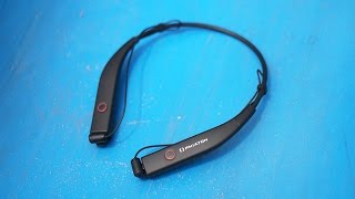 BLUETOOTH amp NOISE CANCELLING EARPHONES PHIATON BT 100 NC Unboxing [upl. by Northrup64]