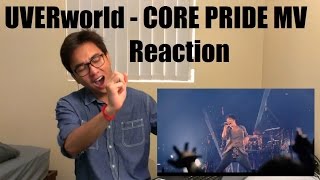 UVERworld  CORE PRIDE LIve Stage Reaction New Format [upl. by Etsirk]