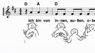 Ich bin von innen außen oben unten  Kinderlied  Songtext  Kostenlos  SermonOnline [upl. by Anitsyrk]