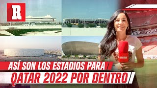 Conoce los estadios para el Mundial Qatar 2022 EL TERCERO ES EL MÁS IMPRESIONANTE DE LA HISTORIA [upl. by Ainosal]