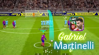 G Martinelli Review Pure skills master  efootball 2023 mobile [upl. by Akemit]