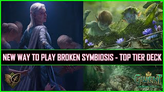 Gwent  Top Deck For Any Tier  New Way to Play Broken Symbiosis [upl. by Ephrayim]