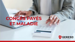 WEBINAIRE  Congés payés et maladie  Amandine Lecomte [upl. by Naloj]