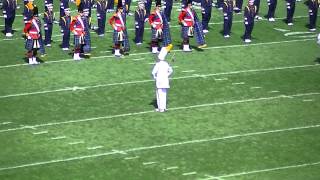 Notre Dame Marching Band 2012 Home Opener March Onto The Field [upl. by Odlareg]