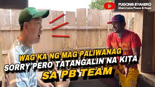 PB NAGALIT KAY EDITO TINANGAL NA SA PB TEAM [upl. by Gib]