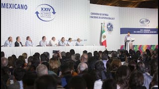 Inauguración Centro Cultural y de Convenciones Oaxaca y Premio Nacional de Exportación 2017 [upl. by Maddie]