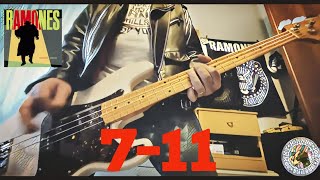 Ramones  711  bass cover [upl. by Husein]