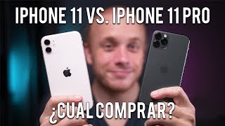 iPhone 11 vs iPhone 11 Pro Cuál comprar [upl. by Llertnor]