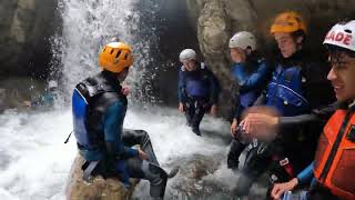 Canyoning in Interlaken Switzerland [upl. by Leirda615]