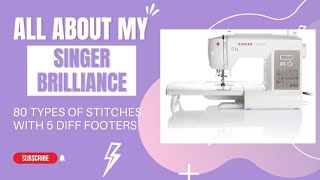 Best sewing machine  Singer brilliance 6180 tamilintro [upl. by Shannen]