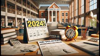 Why College Financial Aid is Delayed in 2024 [upl. by Toffey894]