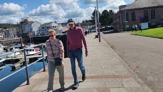 exploring Whitehaven Cumbria walkingtravel [upl. by Nodanrb]