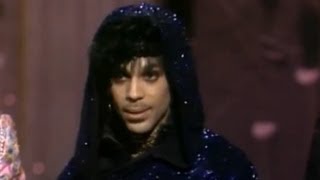 Prince Wins Original Song Score 1985 Oscars [upl. by Elleval]