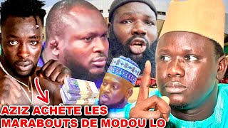 AZIZ NDIAYE ACHETE LES MARABOUTS DE MODOU LO🚨MET SERIGNE CISSE EN COLERELAT DIOP ARRETE PAR LA DIC [upl. by Aihk863]