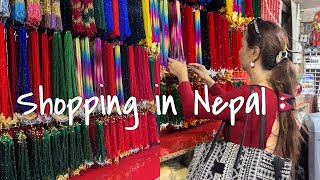 Exploring Nepal’s Best Shopping Spots 🛍️🇳🇵✨ [upl. by Heyward]