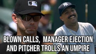 Third base umpire makes back to back wrong calls a breakdown [upl. by Coco952]