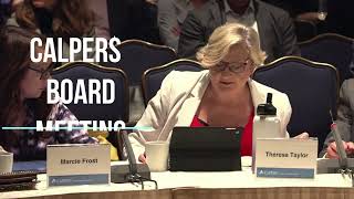 Comments to the CalPERS Board of Administration July 15 2024 on Environmental Investing [upl. by Soluk12]