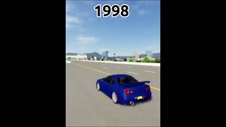 Nissan GTR evolution  1998  2017  Roblox Driving Empire [upl. by Goldenberg]