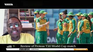 Cricket I SA womens team secures spot in ICC T20 World Cup semis [upl. by Rydder]