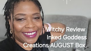 Witchy Review IGC August Box New Tarot Cards [upl. by Catriona11]