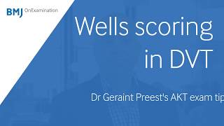 Wells scoring DVT [upl. by Gaivn]