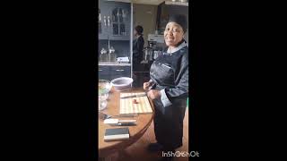 UNISA STUDENT FOOD PREPARATION PRACTICE 1 STUDENT NO62174851 [upl. by Daniala]